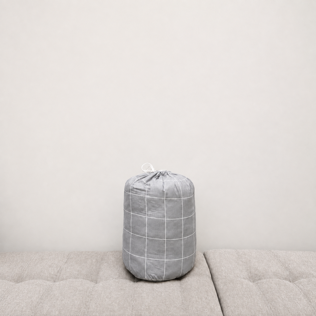 Grid Check Zip Bedding Set