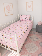 Funky Birds Zip Bedding Set